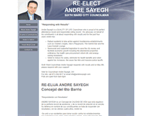 Tablet Screenshot of andresayegh.com